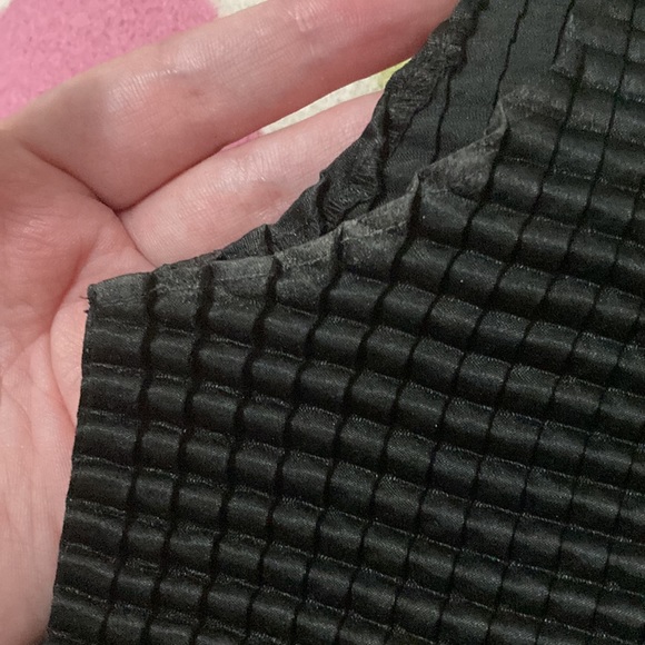 Notations Stretchy Textured Blouse Size XL - Picture 3 of 5